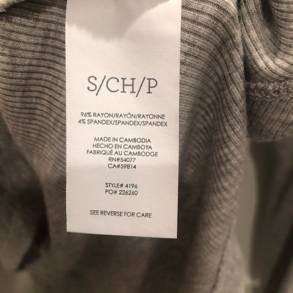 Cabi Serenity Long Sleeve Tee -Sz Small Oversized Casual Stretchy Capsule Layer - Picture 5 of 11